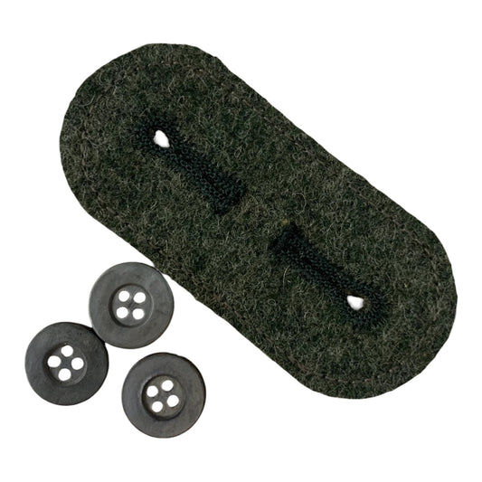 Collar attachment tab for GJ tunic