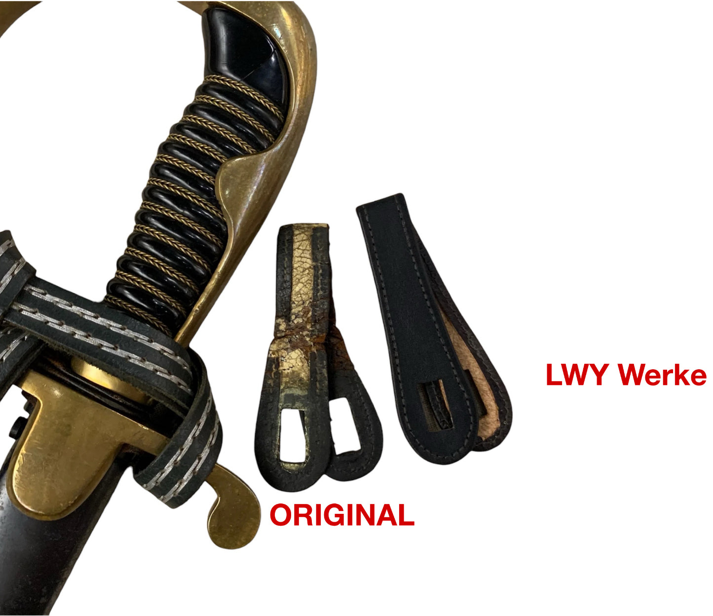 Finger loop for Officer saber