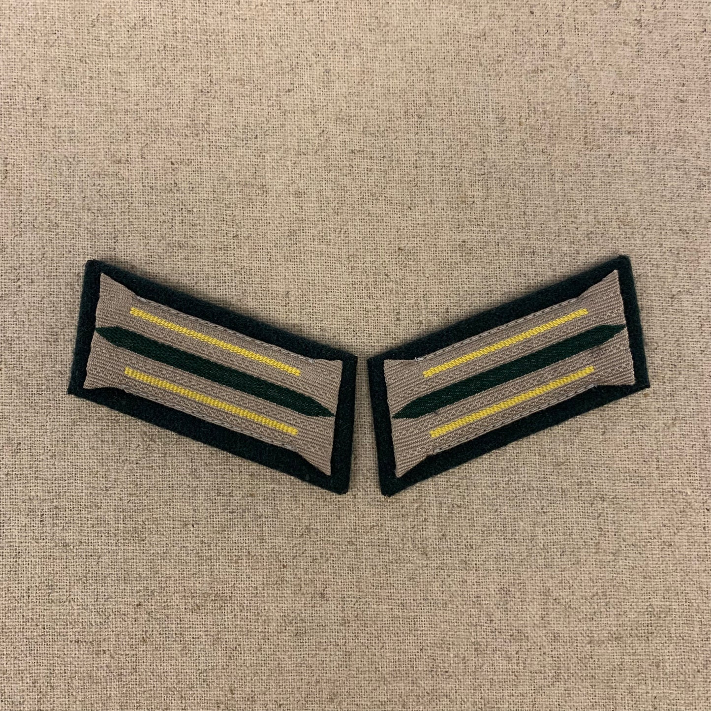 Pre/early war collar tabs