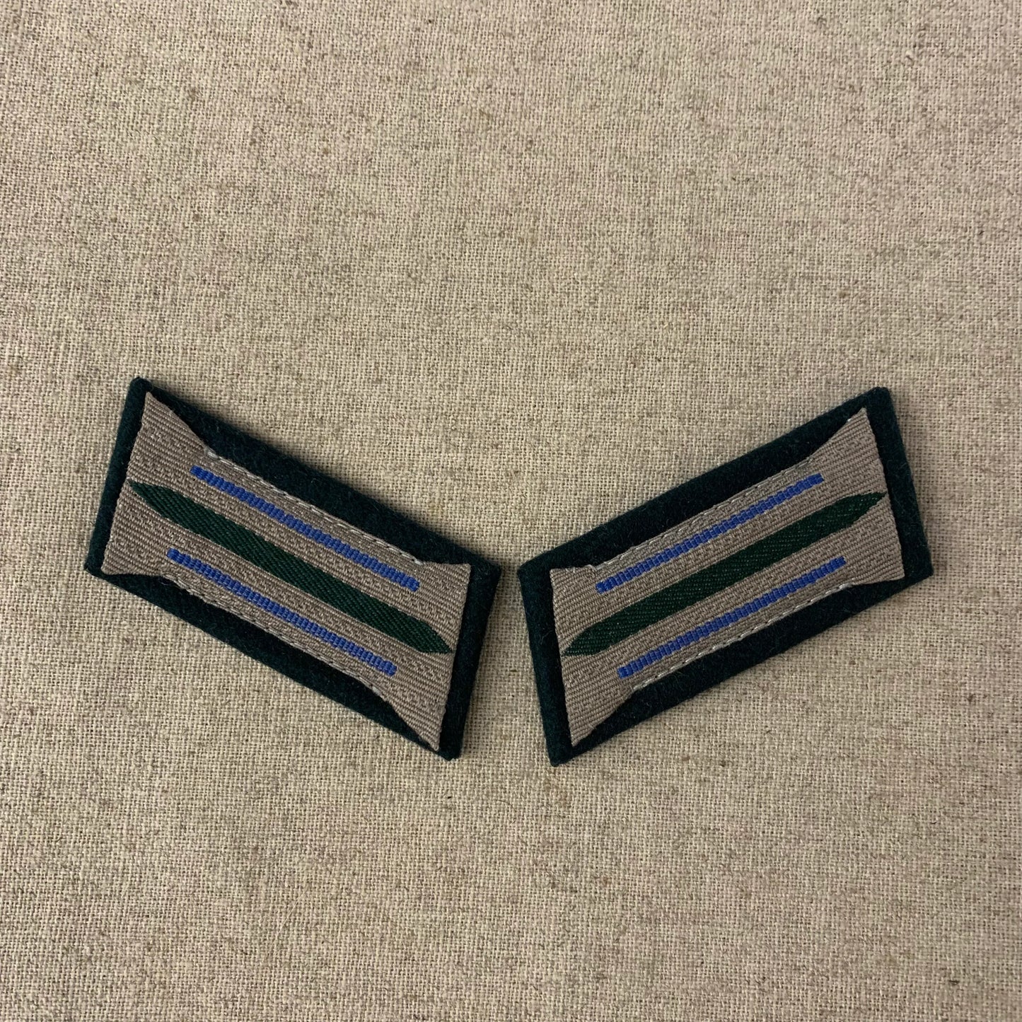 Pre/early war collar tabs