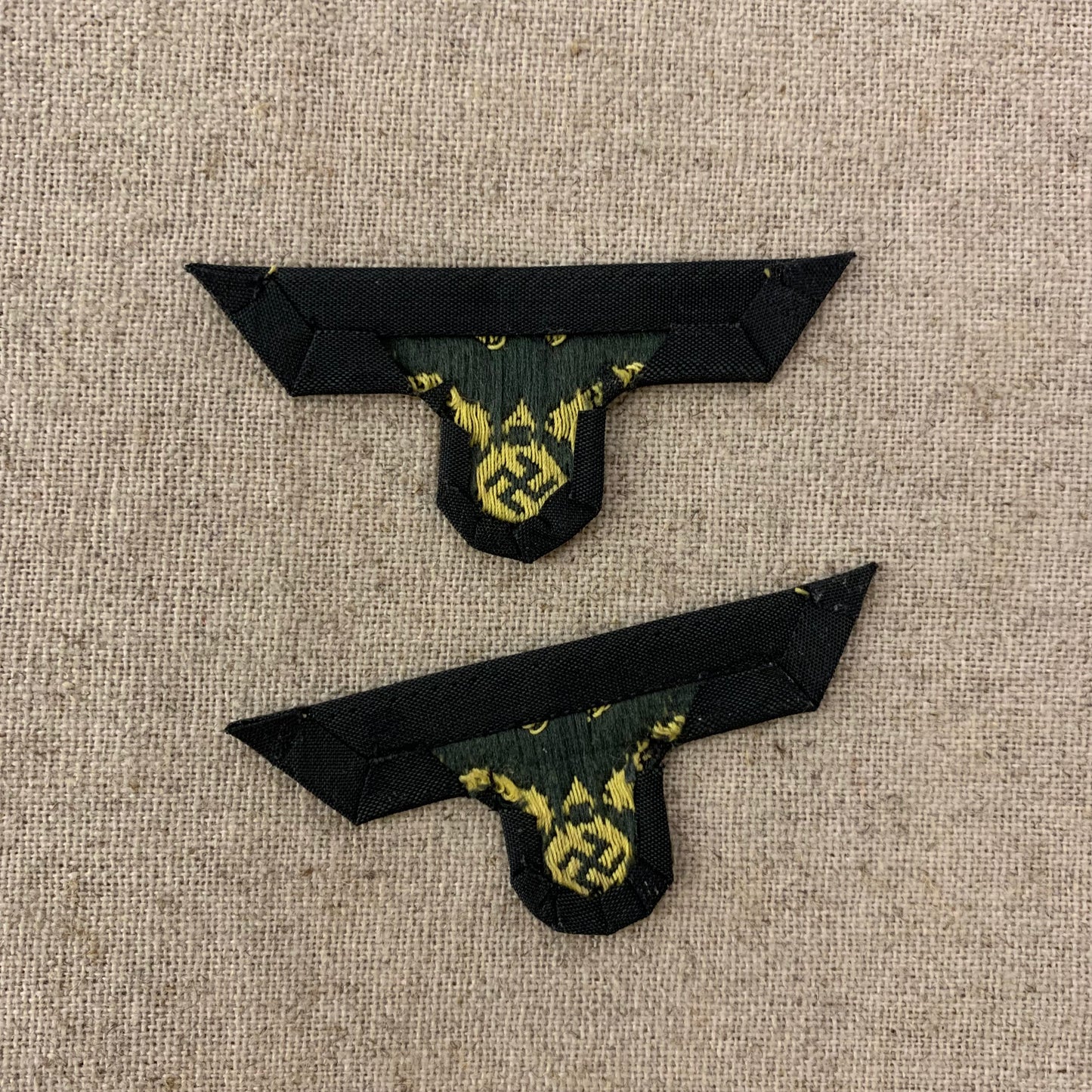 Coastal artillery EM/NCO cap eagle