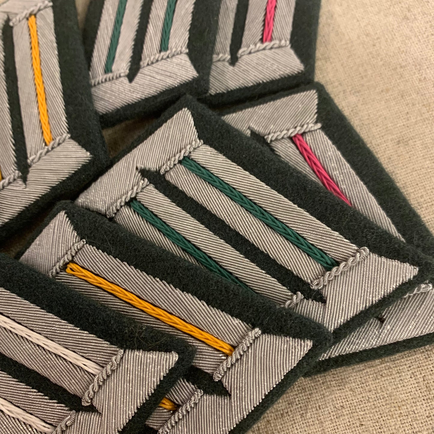 Officer collar tabs