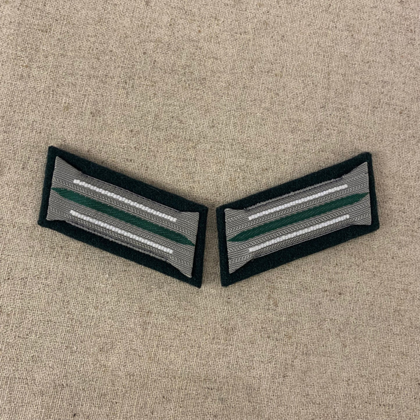 Pre/early war collar tabs