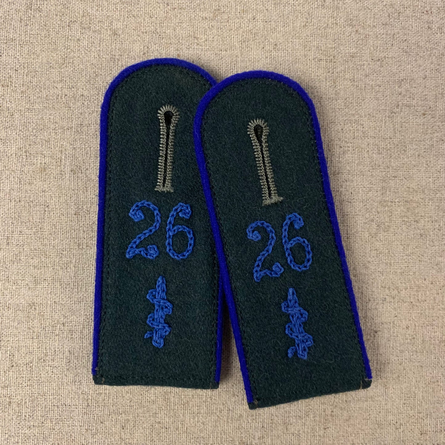 Special embroidered Shoulderboards