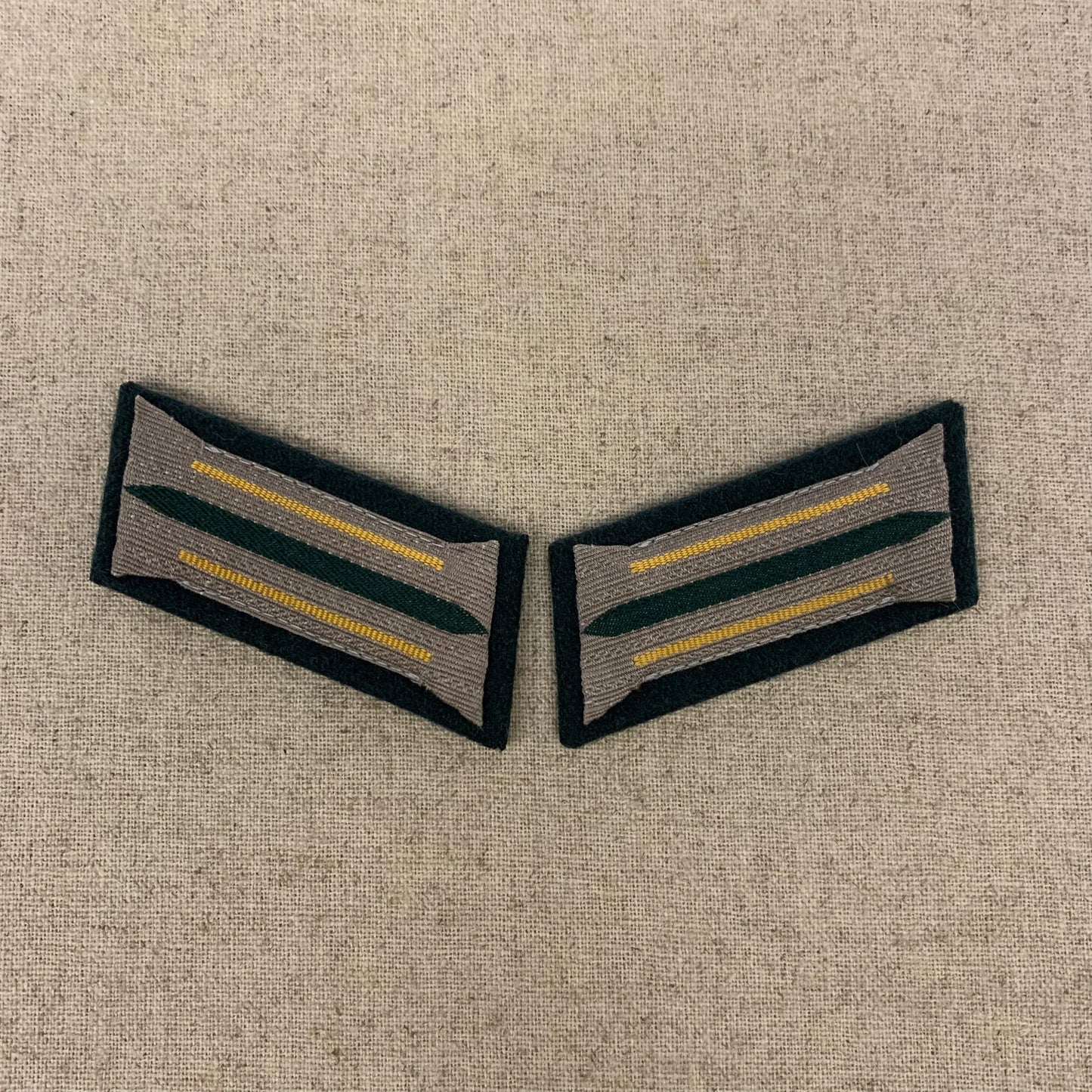 Pre/early war collar tabs