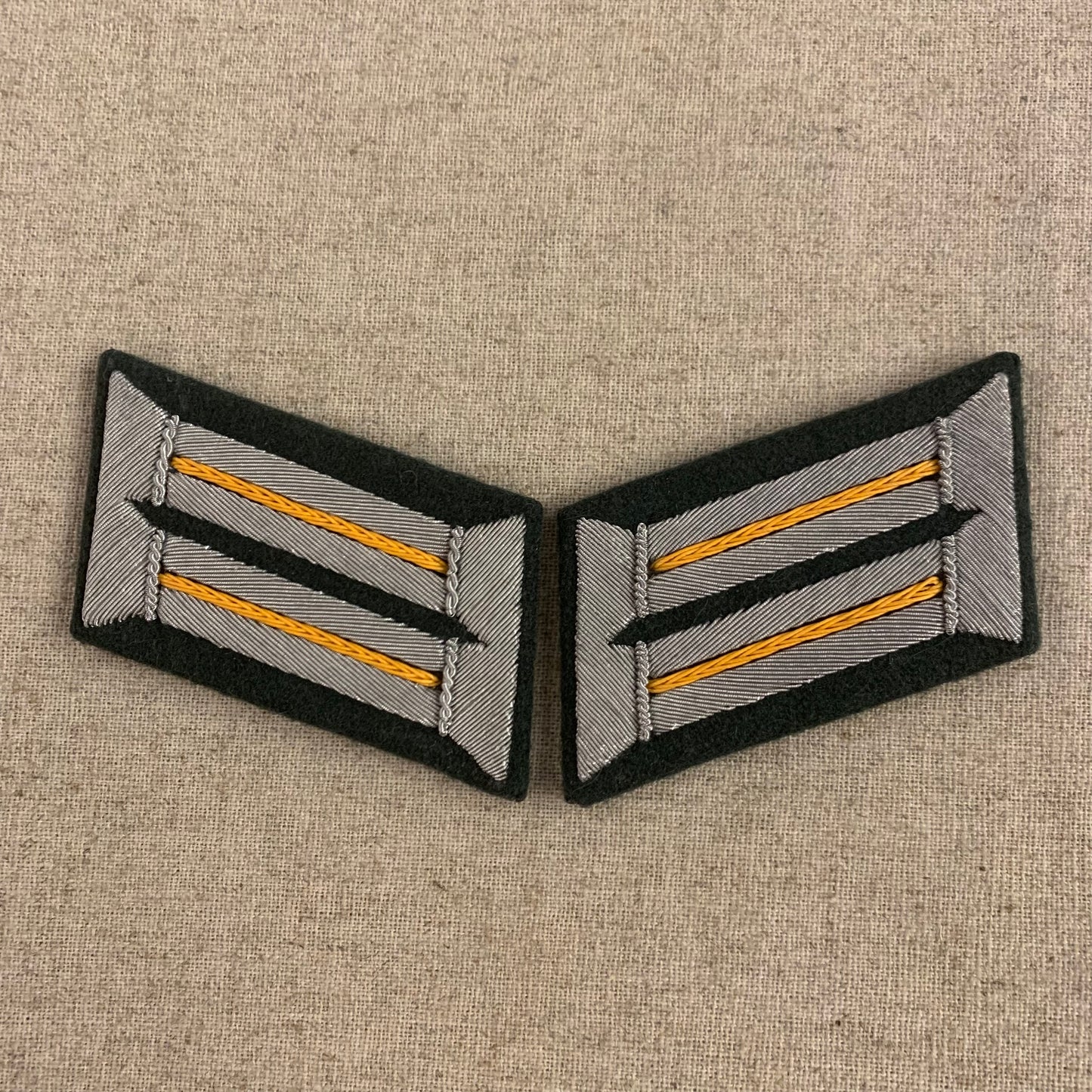 Officer collar tabs