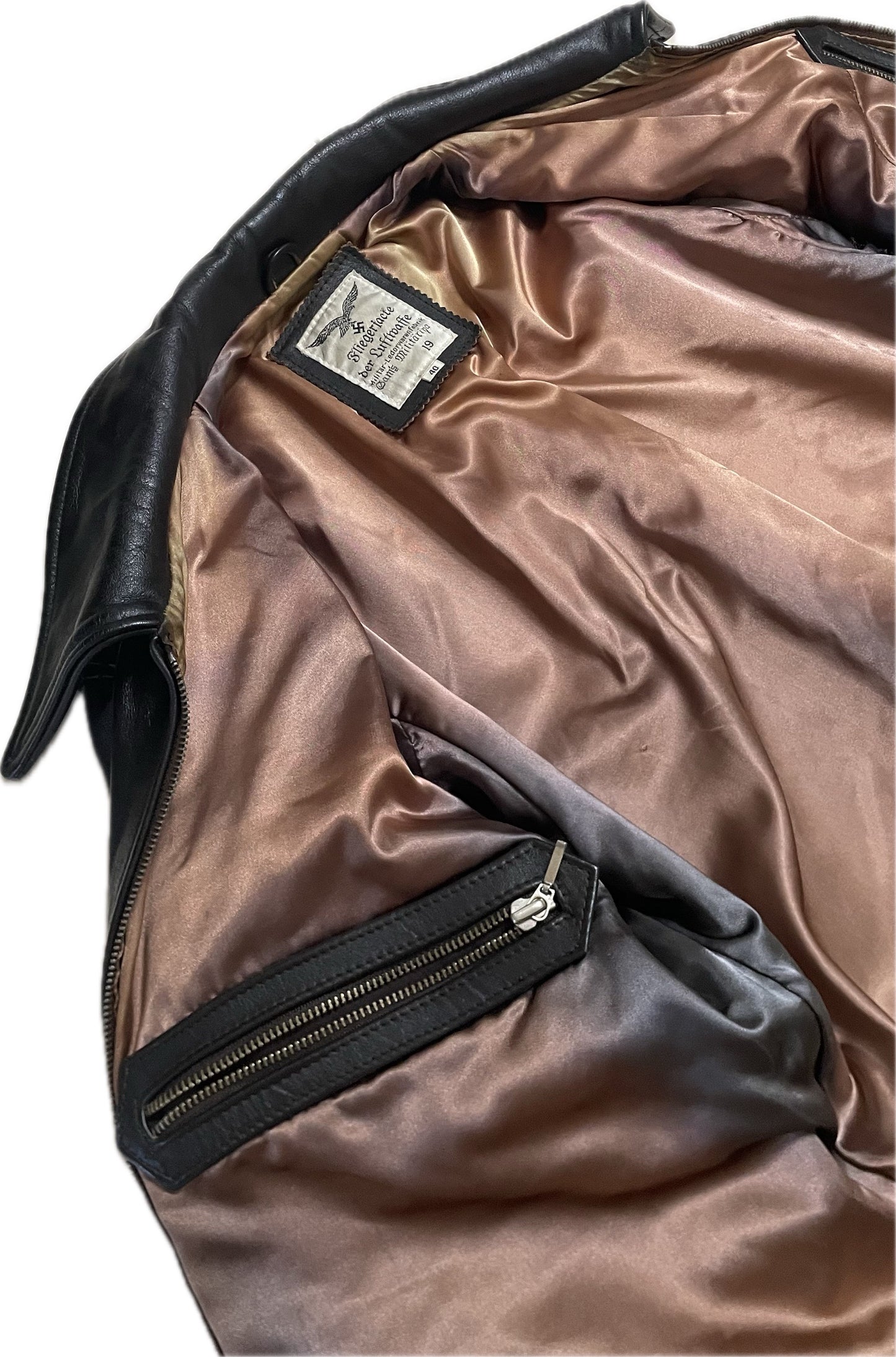Luftwaffe Leather Flight Jacket