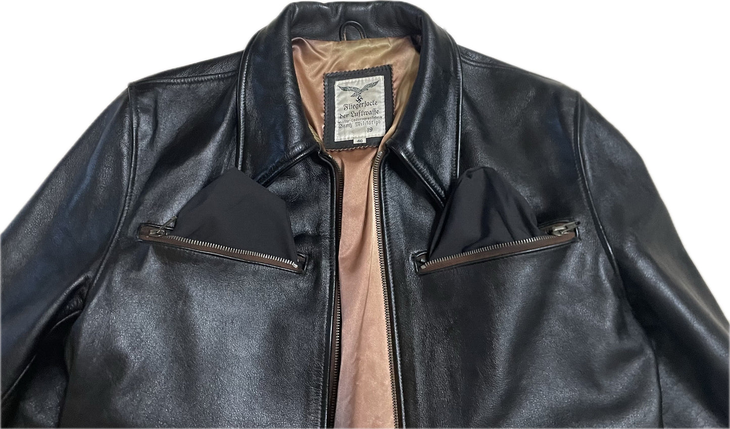 Luftwaffe Leather Flight Jacket