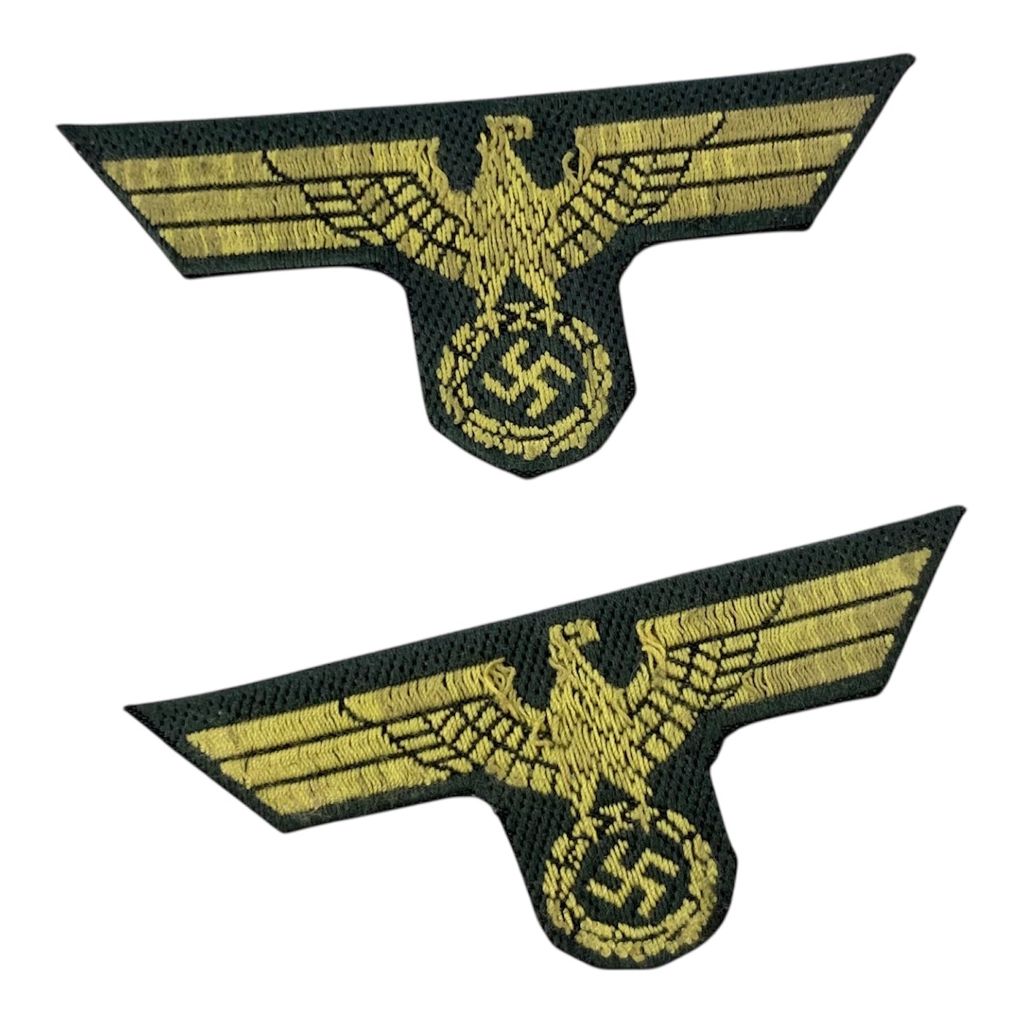 Coastal artillery EM/NCO cap eagle