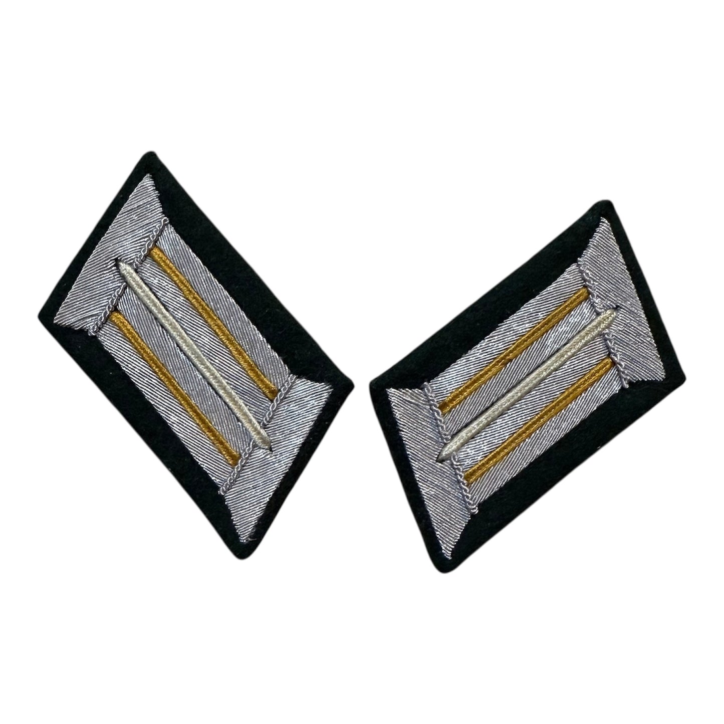 Coastal artillery Officer collar tabs