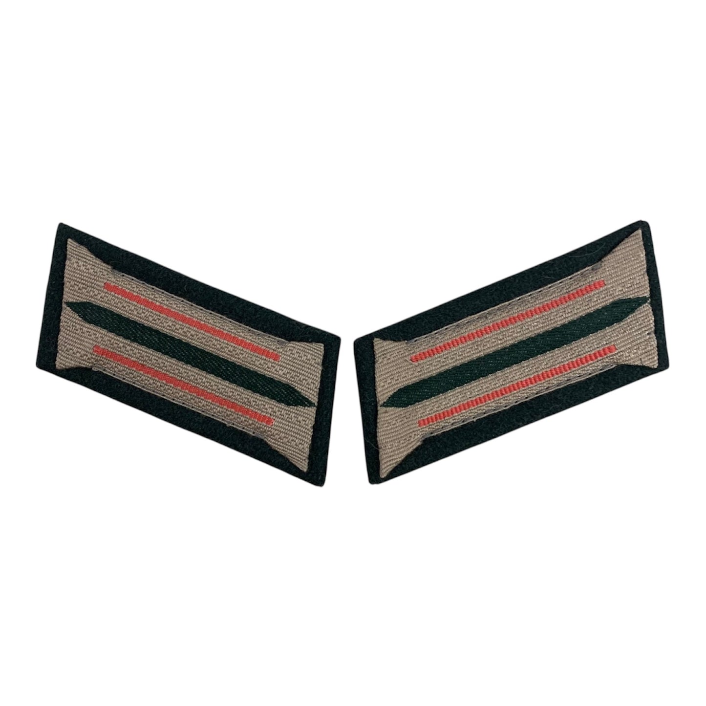 Pre/early war collar tabs
