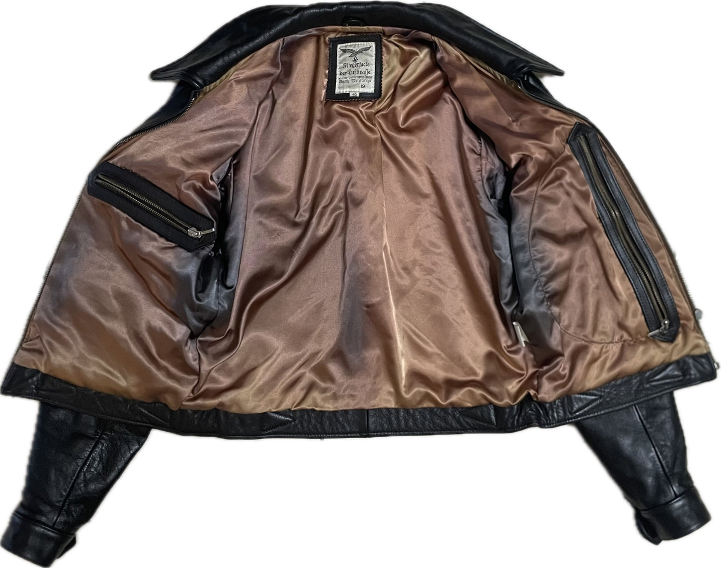 Luftwaffe Leather Flight Jacket