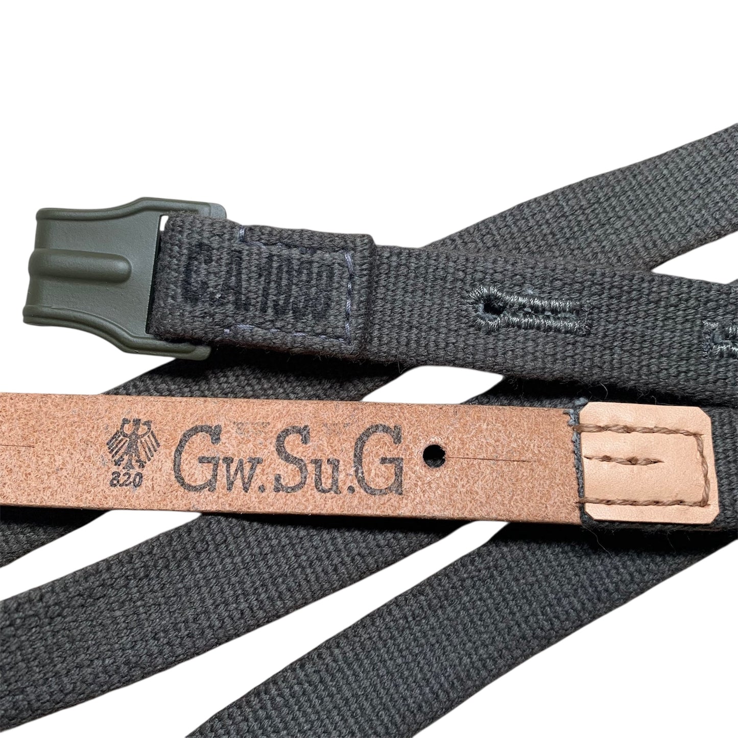 Second pattern Gasmask canister straps