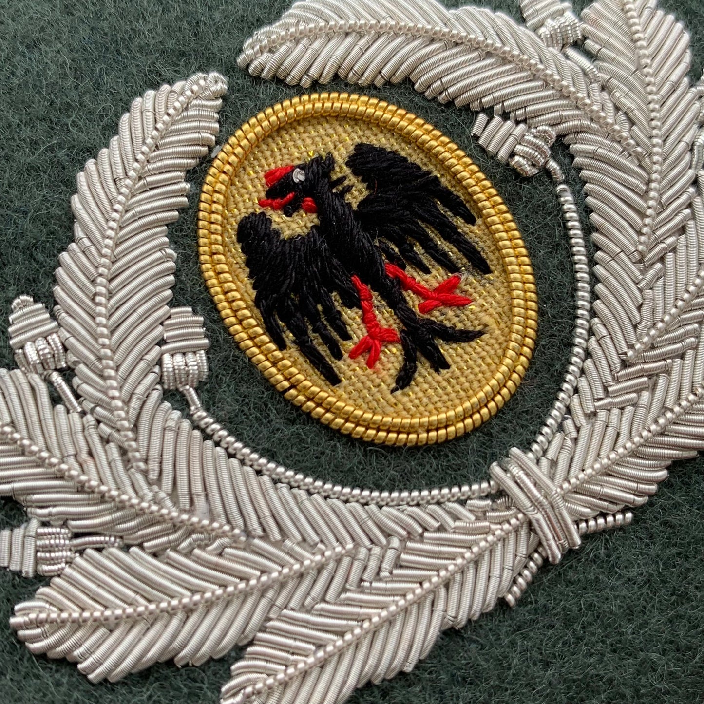 Reichsheer visor wreath